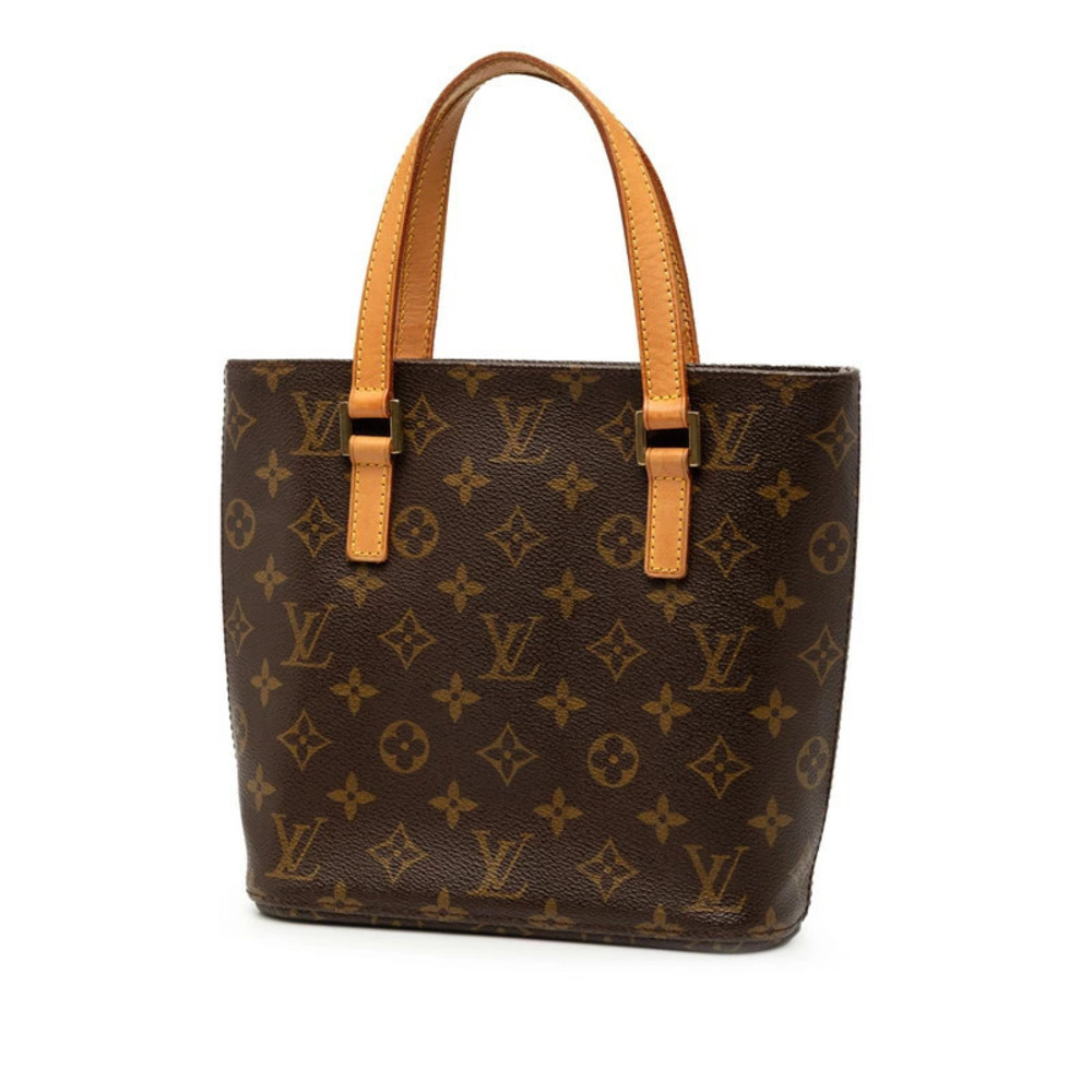 Louis Vuitton Handbag Monogram Leather Brown Vavin